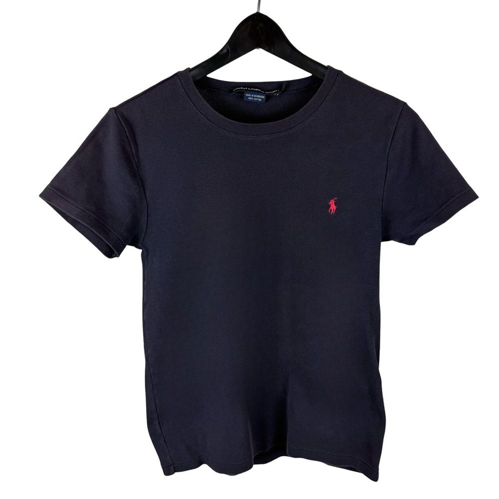 Vintage 2000s Women’s Polo Ralph Lauren Small Pony Blue Shirt Size L